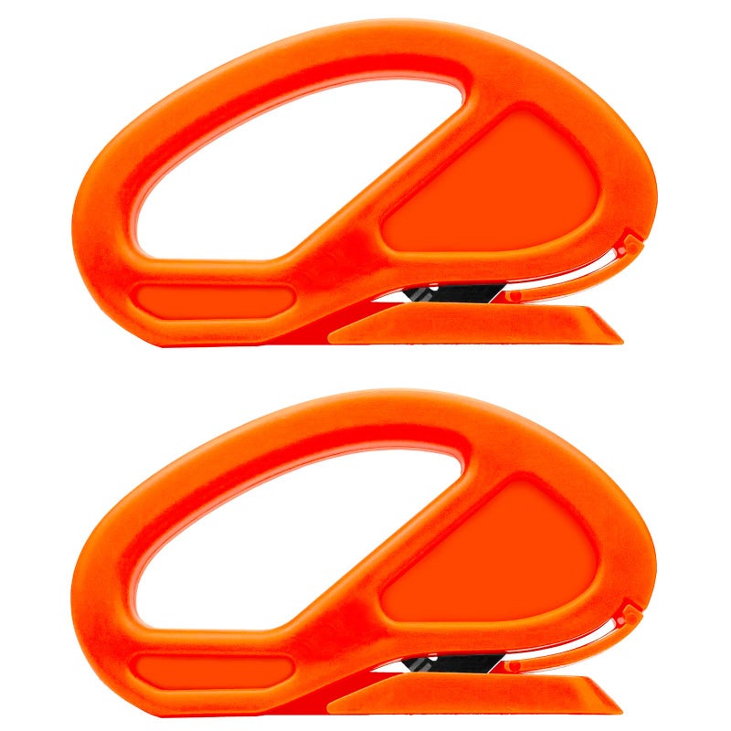 CARTINTS 2Pack Snitty Safety Vinyl Film Cutter Paper Carbon Fiber Cutting Tool Craft Knife Utility Knife Film Wrap Paper Cutter with Razor Blade for Window Tint, Car Wrap, Craft Making - Image 1